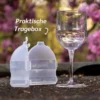 Weinglas to go mit praktischer Transportbox