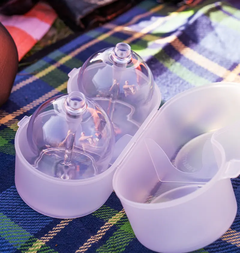 Faltbares Weinglas Picknick Glas