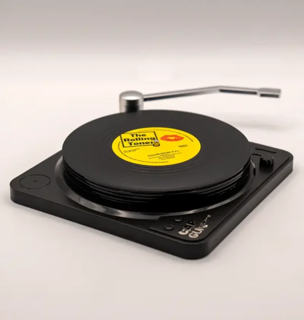 Retro Vinyl Schallplatten Untersetzer im 6er-Set