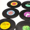 Schallplatten Untersetzer DJ Geschenkidee